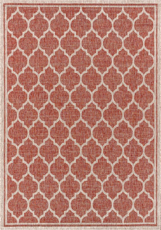 Matthews Moroccan Trellis Textured Weave Indoor/outdoor Area Rug