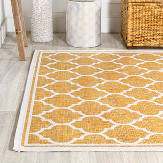 Matthews Moroccan Trellis Textured Weave Indoor/outdoor Area Rug