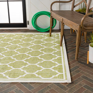 Matthews Moroccan Trellis Textured Weave Indoor/outdoor Area Rug