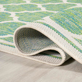 Matthews Moroccan Trellis Textured Weave Indoor/outdoor Area Rug