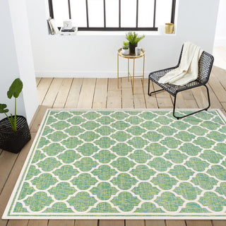 Matthews Moroccan Trellis Textured Weave Indoor/outdoor Area Rug