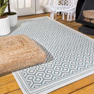 Horace diamond Trellis Indoor/outdoor Area Rug