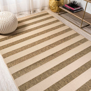 Rowena wide Stripe Indoor/outdoor Area Rug