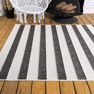 Rowena wide Stripe Indoor/outdoor Area Rug