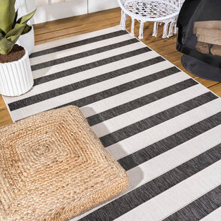 Rowena wide Stripe Indoor/outdoor Area Rug