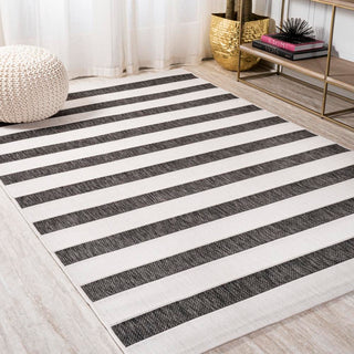 Rowena wide Stripe Indoor/outdoor Area Rug