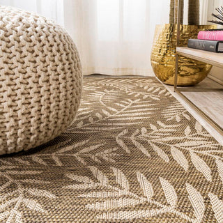 Flores Palm Frond Indoor/outdoor Area Rug