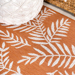 Flores Palm Frond Indoor/outdoor Area Rug