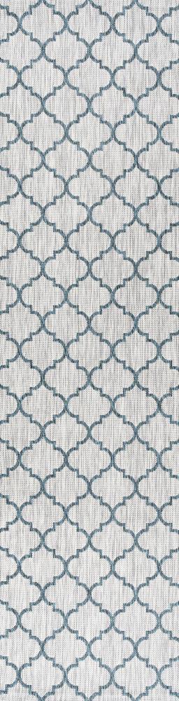 Loire Arabesque Ogee Trellis Indoor/Outdoor Area Rug