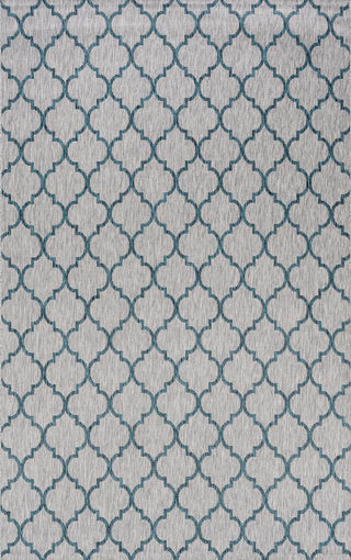 Loire Arabesque Ogee Trellis Indoor/Outdoor Area Rug