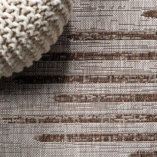 Lamego Zolak Berber Stripe Geometric Area Rug