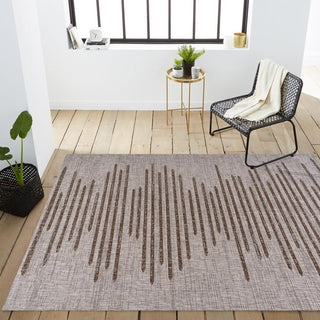 Lamego Zolak Berber Stripe Geometric Area Rug