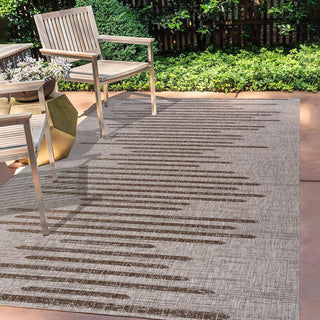 Lamego Zolak Berber Stripe Geometric Area Rug