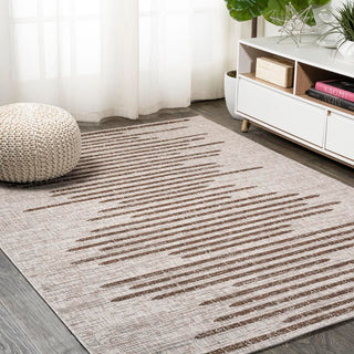 Lamego Zolak Berber Stripe Geometric Area Rug