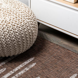 Lamego Zolak Berber Stripe Geometric Area Rug