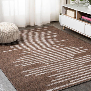 Lamego Zolak Berber Stripe Geometric Area Rug