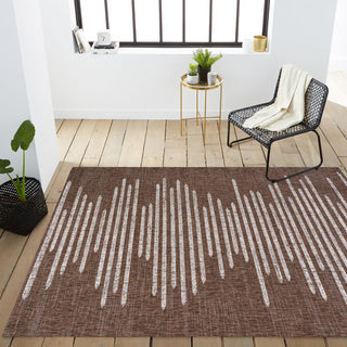 Lamego Zolak Berber Stripe Geometric Area Rug