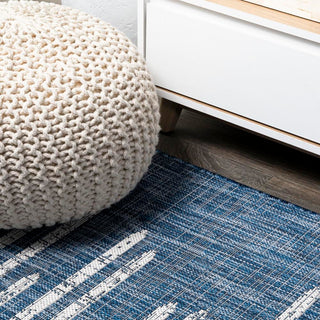 Lamego Zolak Berber Stripe Geometric Area Rug