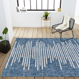 Lamego Zolak Berber Stripe Geometric Area Rug