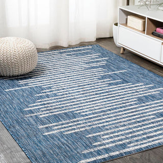 Lamego Zolak Berber Stripe Geometric Area Rug