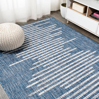 Lamego Zolak Berber Stripe Geometric Area Rug