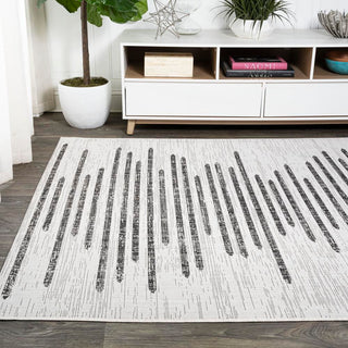 Lamego Zolak Berber Stripe Geometric Area Rug