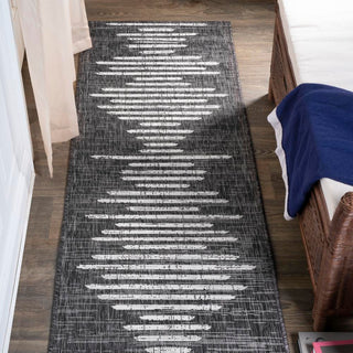 Lamego Zolak Berber Stripe Geometric Area Rug