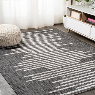 Lamego Zolak Berber Stripe Geometric Area Rug