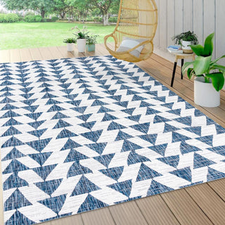 Lourosa Andratx Modern Tribal Geometric Area Rug