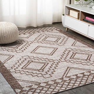 Faro Marokko Diamond Tribal Medallion Area Rug