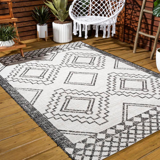 Faro Marokko Diamond Tribal Medallion Area Rug