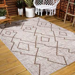 Funchat Carwa Tribal Diamond Trellis Area Rug