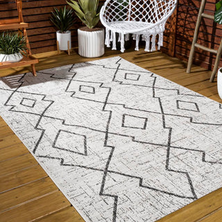 Funchat Carwa Tribal Diamond Trellis Area Rug