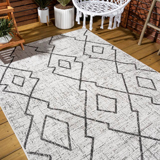 Funchat Carwa Tribal Diamond Trellis Area Rug