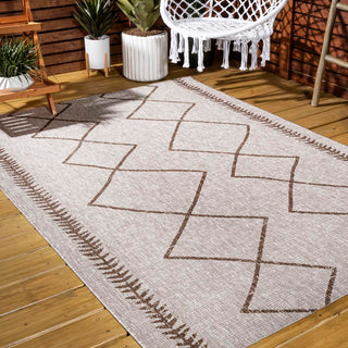 Gandra Derya Tribal Diamond Trellis Area Rug