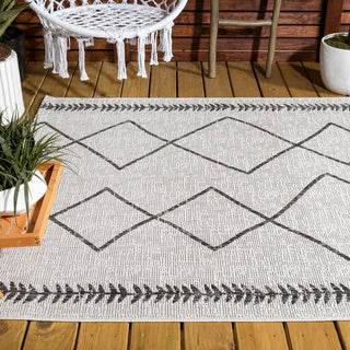 Gandra Derya Tribal Diamond Trellis Area Rug