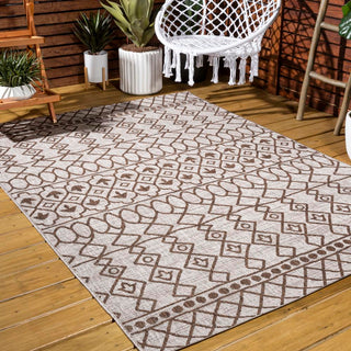 Guarda Kafel Tribal Bohemian Indoor/Outdoor Area Rug