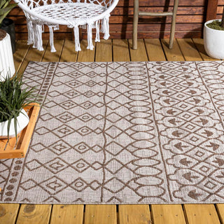 Guarda Kafel Tribal Bohemian Indoor/Outdoor Area Rug