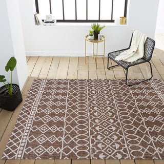 Guarda Kafel Tribal Bohemian Indoor/Outdoor Area Rug