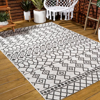 Guarda Kafel Tribal Bohemian Indoor/Outdoor Area Rug