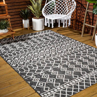 Guarda Kafel Tribal Bohemian Indoor/Outdoor Area Rug