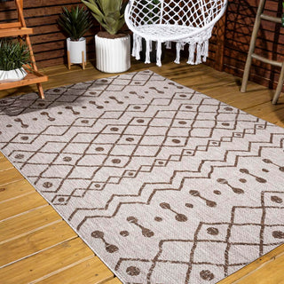 Elvas Nokat Tribal Bohemian Indoor/Outdoor Area Rug