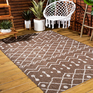 Elvas Nokat Tribal Bohemian Indoor/Outdoor Area Rug