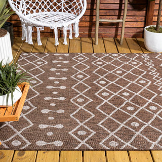 Elvas Nokat Tribal Bohemian Indoor/Outdoor Area Rug