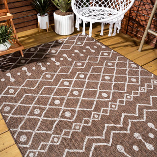 Elvas Nokat Tribal Bohemian Indoor/Outdoor Area Rug