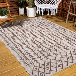 Esmortiz Tokay Bohemian Geometric Indoor/Outdoor Area Rug