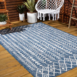 Esmortiz Tokay Bohemian Geometric Indoor/Outdoor Area Rug