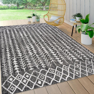 Esmortiz Tokay Bohemian Geometric Indoor/Outdoor Area Rug