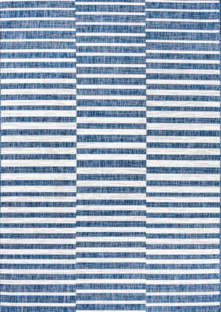 Fatima Sukie Offset Stripe Indoor/Outdoor Area Rug