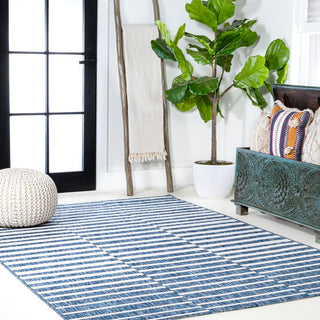 Fatima Sukie Offset Stripe Indoor/Outdoor Area Rug